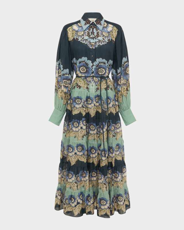 Madalena Ramie Shirtdress